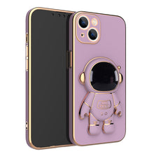 3D Astronaut Phone Case Anti-Drop Electroplating Bracket VELNIX