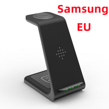 3 In 1 Fast Charging Station Wireless Charger Stand Wireless Quick Charge Dock For Phone Holder VELNIX