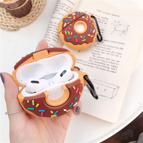 Compatible with Apple, Donuts  Case  Airpods Pro Silicorn VELNIX