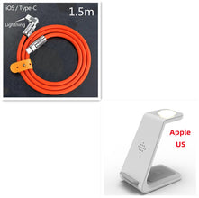 3 In 1 Fast Charging Station Wireless Charger Stand Wireless Quick Charge Dock For Phone Holder VELNIX