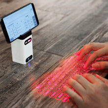 LEING FST Virtual Laser Keyboard Bluetooth Wireless Projector Phone Keyboard For Computer Pad Laptop With Mouse Function VELNIX