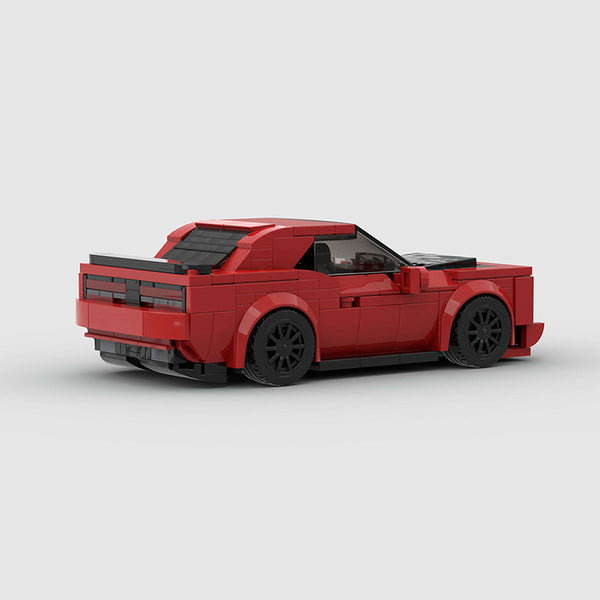 Demon Racing Car Sports Car Model Compatible With Small Particles Building Blocks VELNIX