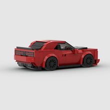 Demon Racing Car Sports Car Model Compatible With Small Particles Building Blocks VELNIX