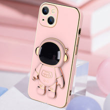 3D Astronaut Phone Case Anti-Drop Electroplating Bracket VELNIX