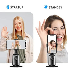 360 Auto Face Tracking Gimbal AI Smart Gimbal Face Tracking Auto Phone Holder For Smartphone Video Vlog Live Stabilizer Tripod VELNIX