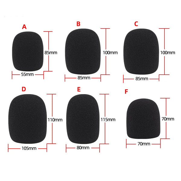 Washable Wireless Microphone Wind Shield Sponge Cover CJ