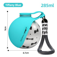 Creative Portable Outdoor Pet Stainless Steel Water Cup Small Dog Water Bottle Convenient Dog Drink Dispenser Puppy Travel Portable Water Bowl Pet Products VELNIX