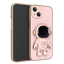 3D Astronaut Phone Case Anti-Drop Electroplating Bracket VELNIX