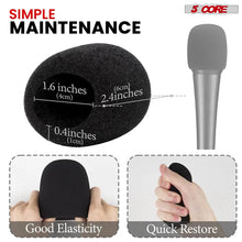 5Core Microphone Cover Soft Foam Mic Windscreen Windproof Sponge For Handheld Mic CJ