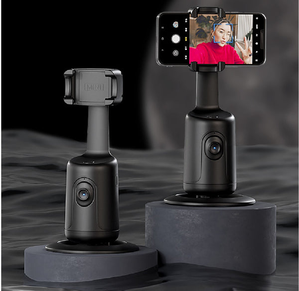 360 Auto Face Tracking Gimbal AI Smart Gimbal Face Tracking Auto Phone Holder For Smartphone Video Vlog Live Stabilizer Tripod VELNIX