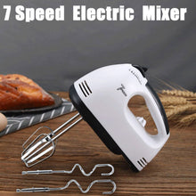Electric Handheld Whisk 7 Speed Hand Mixer Kitchen Egg Beater Cream Cake Blender CJ