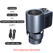 Smart 2 In 1 Car Heating Cooling Cup For Coffee Miik Drinks Electric CJ