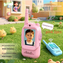 Mini Video Wireless Walkie Talkies For Kids Handheld 2 Pack Rechargeable Intercom Cam Outdoor Family Games Gift For Boys Girls VELNIX