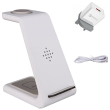 3 In 1 Fast Charging Station Wireless Charger Stand Wireless Quick Charge Dock For Phone Holder VELNIX