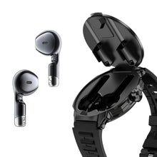 D11 Men's Headset 2-in-1 Smart Call Watch Heart Rate Blood Pressure Sleep Monitoring NFC Access Control VELNIX