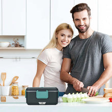 1.5L-2.5L 60W-90W Electric Heating Lunch Box 12/220V Stainless Steel Liner Portable Food Heater Bento Box Food Container for Car VELNIX