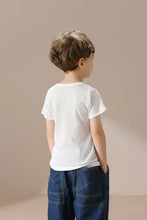 Kids' White Cotton Love Pattern Sport Undershirt Breathable Sleeveless Top Summer 2-piece Set Children's Clothing DSers