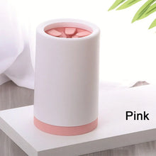 Outdoor portable pet dog paw cleaner cup soft silicone foot washer clean dog paws one click manual quick feet wash cleaner VELNIX