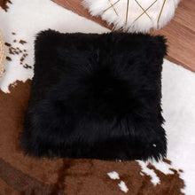 Plush Decorative Pillow Covers Pillowcase 18x18 inch Black White Red Green Purple Grey 45x45cm Throw Pillow Sofa Cushion Cover VELNIX