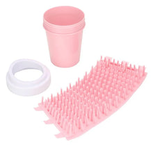 Outdoor portable pet dog paw cleaner cup soft silicone foot washer clean dog paws one click manual quick feet wash cleaner VELNIX