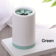 Outdoor portable pet dog paw cleaner cup soft silicone foot washer clean dog paws one click manual quick feet wash cleaner VELNIX