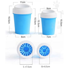 Outdoor portable pet dog paw cleaner cup soft silicone foot washer clean dog paws one click manual quick feet wash cleaner VELNIX