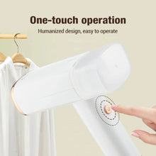 HOMEFISH Garment Steamers 130ml Handheld Fabric Steamer Fast-Heat 1000W Iron Steam Cleaner for Home Travelling Portable VELNIX