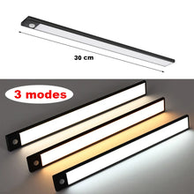 Intelligent Cabinet Light Human Body Induction Light Magnetic Suction Bedroom Bedside Wardrobe Charging Long Strip Night Light VELNIX
