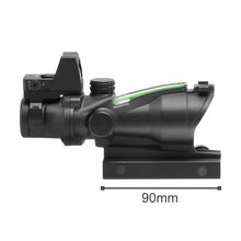 Adjustable 4x32 Red Dot 1x  4x Scope  Red Dot Tactical Scope 20mm Rail Scope for Hunting VELNIX