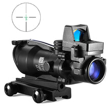 Adjustable 4x32 Red Dot 1x  4x Scope  Red Dot Tactical Scope 20mm Rail Scope for Hunting VELNIX