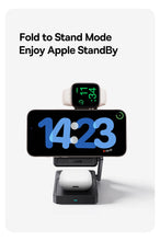 Baseus 3 in 1 Magnetic Wireless Charger Qi2.2 25W Fast Charging For iPhone 17 16 15 14 Apple Watch Earbuds AirPods Pro iWatch VELNIX