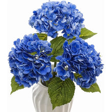 Hydrangea Artificial Flowers Real Touch Latex 19 Inch Large Hydrangea for Home Decoration Bridal Bouquet Wedding 49cm  Decor VELNIX
