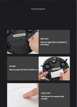 NEW USB Sweeping Robot Vacuum Cleaner Mopping 3 In 1 Smart Wireless 1500Pa Dragging Cleaning Sweep Floor for Home Office VELNIX
