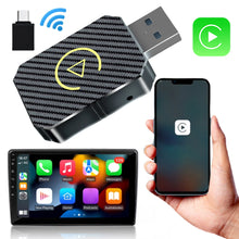 Wireless Carplay Android Auto Adapter Plug&Play USB Car Dongle Wireless Dongle for OEM Wired CarPlay/Andriod Auto Cars VELNIX