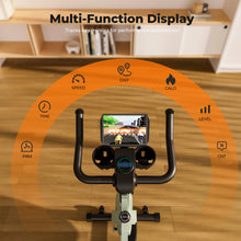 Superun Magnetic Control Exercise Bike Large Tablet Holder Comfortable Seat Indoor Cycling Bike Cardio Fitness Bike VELNIX