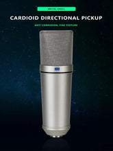 Metal condenser microphone Laptop/Computer Professional microphone Recording Studio Voice game broadcaster Streaming media TLM 1 VELNIX