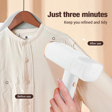 HOMEFISH Garment Steamers 130ml Handheld Fabric Steamer Fast-Heat 1000W Iron Steam Cleaner for Home Travelling Portable VELNIX