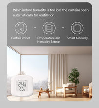 Tuya Smart Zigbee / Bluetooth Curtain Motor with Hooks Smart Curtain Pusher Robot Support Siri Google Home Alexa Voice Control VELNIX