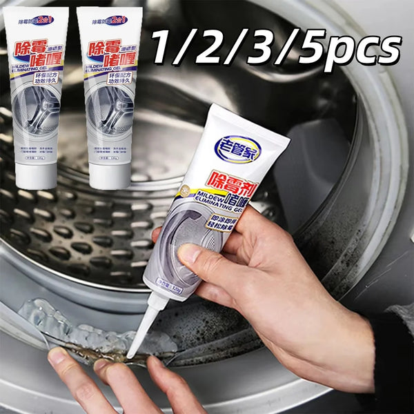 1/2/3/5pcs Mold Remover Gel For Kitchen Bathroom Washing Machine Anti-Mold Cleaning Gel Refrigerator Rubber Ring Removing Mold VELNIX