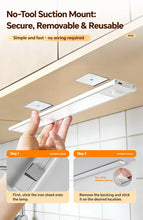 5V  Type-C USB Rechargeable LED Motion Sensor Light Bar for Kitchen Cabinet Wardrobe Bathroom Closet Lighting VELNIX