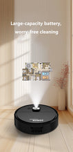 Mini Vacuum Cleaner 3-in-1 Robot Vacuum Cleaner Intelligent Sweeping Robot Household Dust Sweeping Mopping for Home Floor Carpet VELNIX