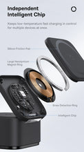 Baseus 3 in 1 25W Magnetic Wireless Charger Stand 15W Fast Wireless Charging Desktop Dock Station For iPhone16 15 14 13 Airpod VELNIX