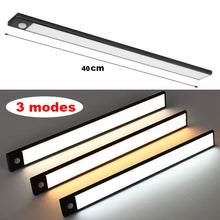 Intelligent Cabinet Light Human Body Induction Light Magnetic Suction Bedroom Bedside Wardrobe Charging Long Strip Night Light VELNIX