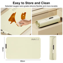 Electric Food Warmer Mat Foldable Silicone Warming Tray Portable 6 Tem Setting Full Surface Fast Heating Food Warmer Plate VELNIX