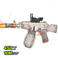 Water Gun for Water Wars, Electric Water Gun with Continuous Flashing Lights, Large Capacity, Strong Shooting Range DSers