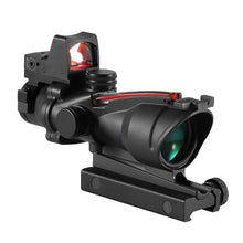 Adjustable 4x32 Red Dot 1x  4x Scope  Red Dot Tactical Scope 20mm Rail Scope for Hunting VELNIX