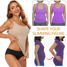 Seamless Shapewear Tank Tops Camisole Women Tummy Control Smooth Compression Vest Nude Black Women Clothing VELNIX