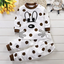 Kids Clothes Children Sets Children's Clothing Boys Girls Cotton Cartoon Autumn winter Clothing Pants Sleepwear Underwear VELNIX