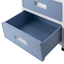 6 Tier Drawer Cabinet Plastic Drawer Tower Drawer Desktop Organizer For Kitchen Bathroom Living Room Bedroom Office 35*26*83.5cm VELNIX