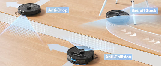Lubluelu L20Max Self-Emptying 3-in-1 Robot Vacuum Mop - 6000Pa Suction LiDAR Navigation Large Dust Bag Hands-Free 120min Runtime DSers
